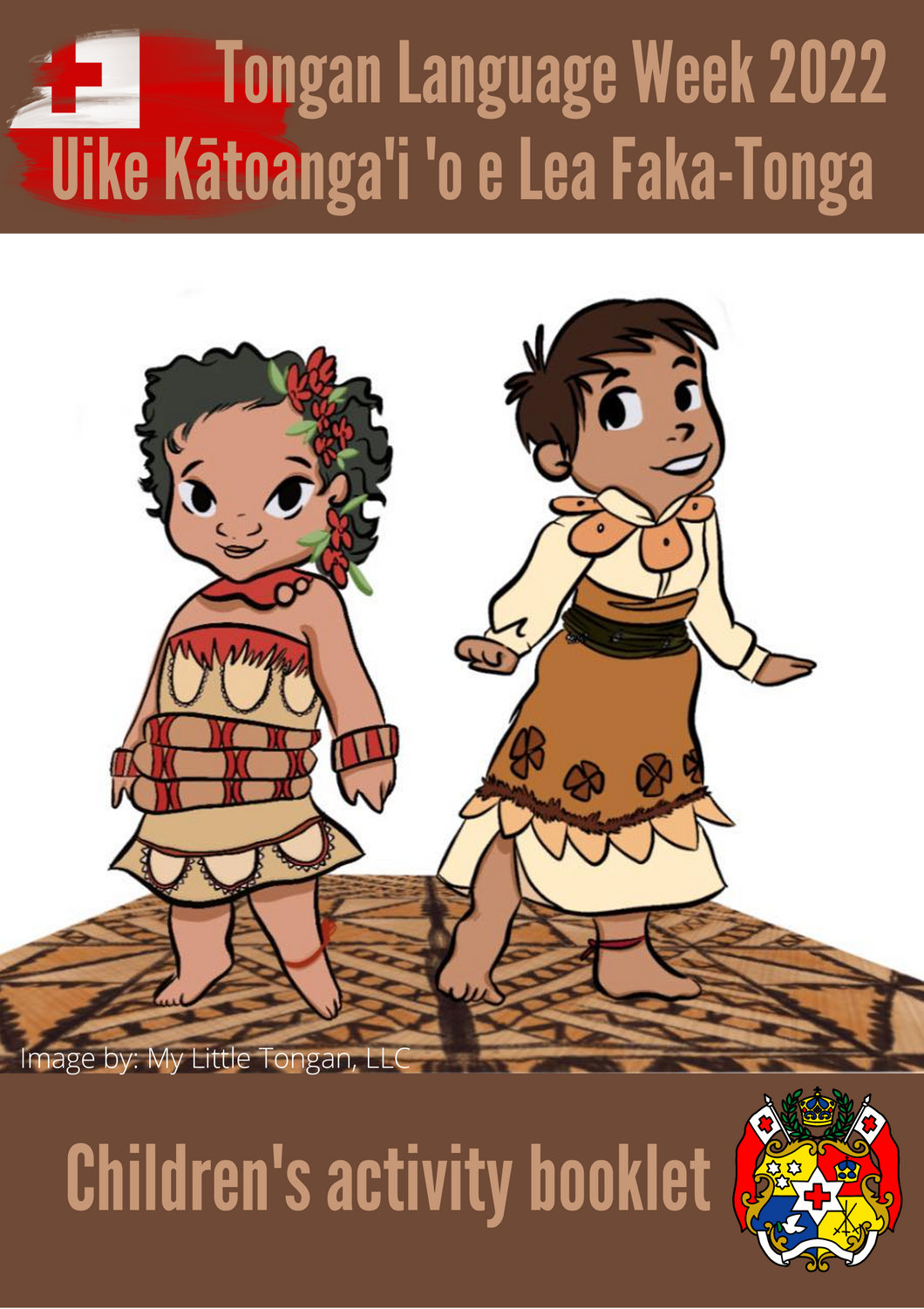 Tongan Children’s Activity Book 2- West Auckland, NZ Library